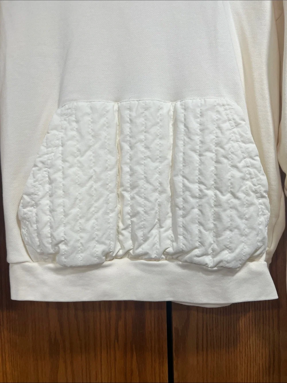 Adidas IM3568 Harden quilted hoodie.